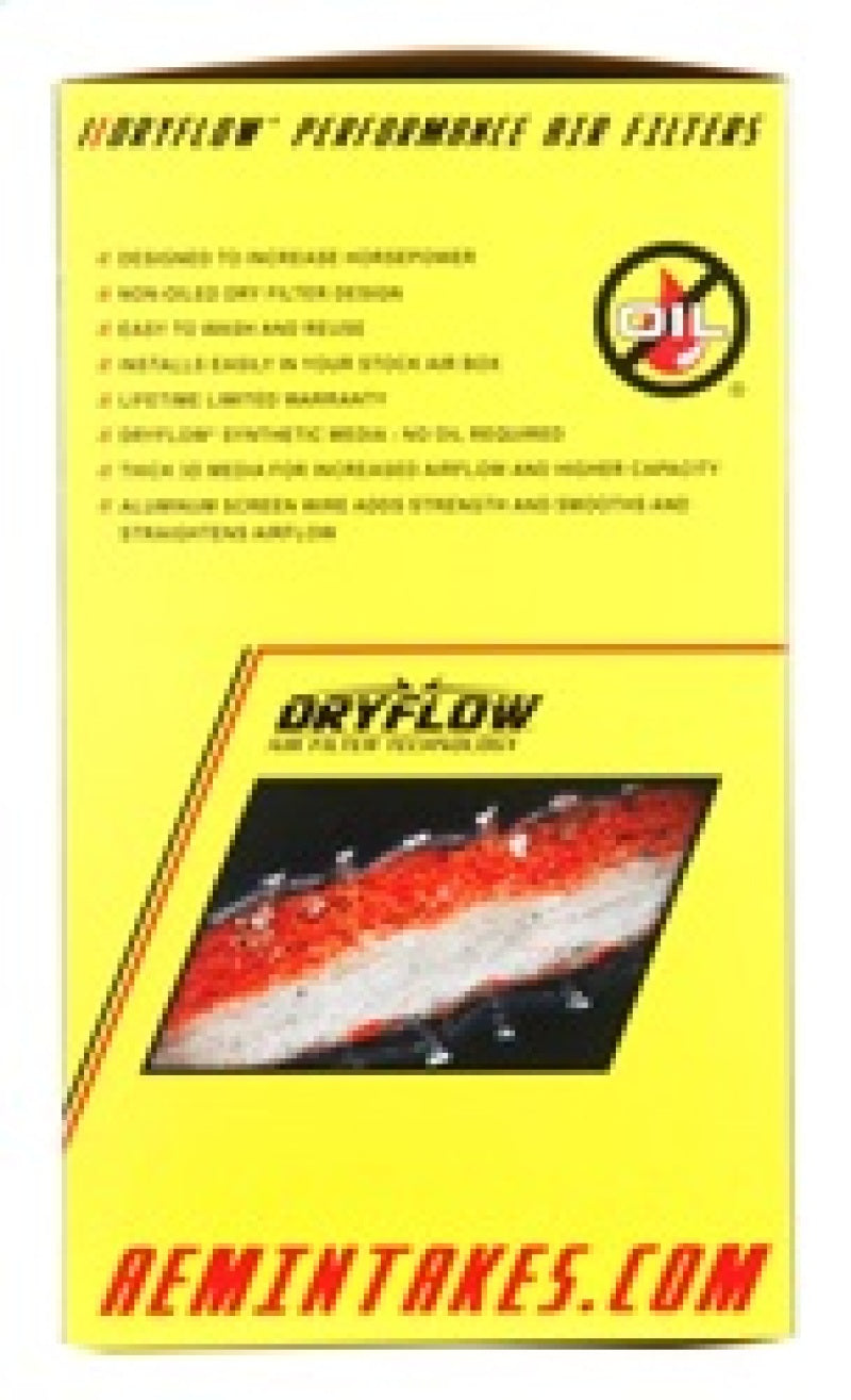 AEM 2.75 in Dryflow Air Filter with 9 in Element - 21-2029DK