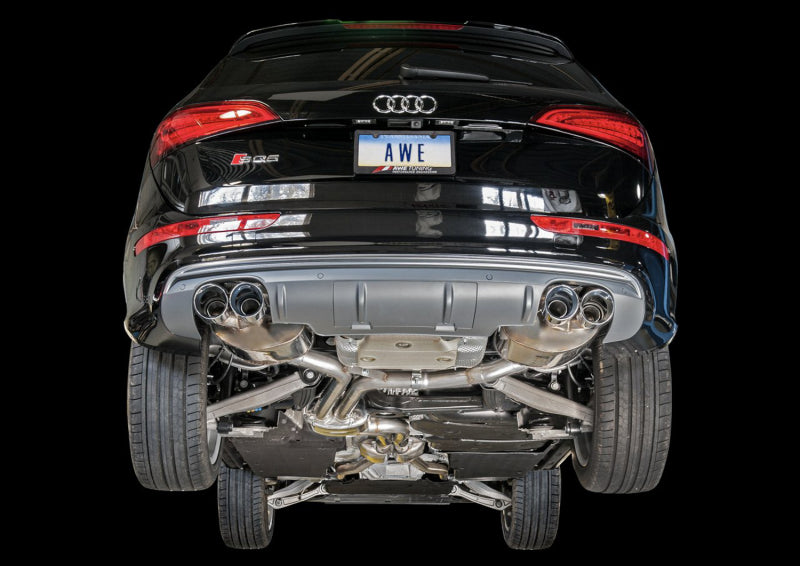 AWE Tuning Audi 8R SQ5 Touring Edition Exhaust - Quad - 3015-42052