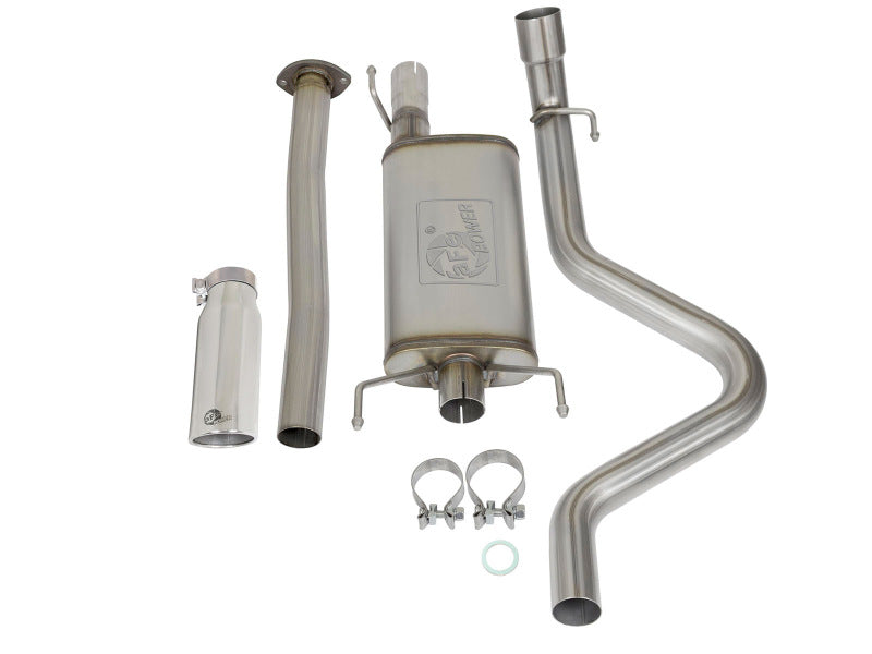 aFe MACH Force XP Cat-Back Stainless Steel Exhaust Syst w/Polished - 49-46031-P