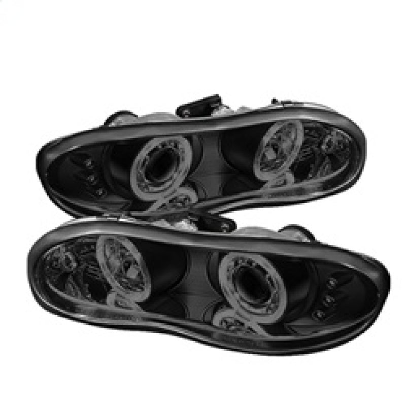 Spyder Chevy Camaro 98-02 Projector Headlights LED Halo LED Blk - 5078261