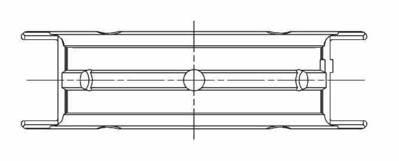 ACL Subaru EJ20/EJ22/EJ25 (For Thrust in #5 Position) 0.25mm Oversized - 5M8309H-.25