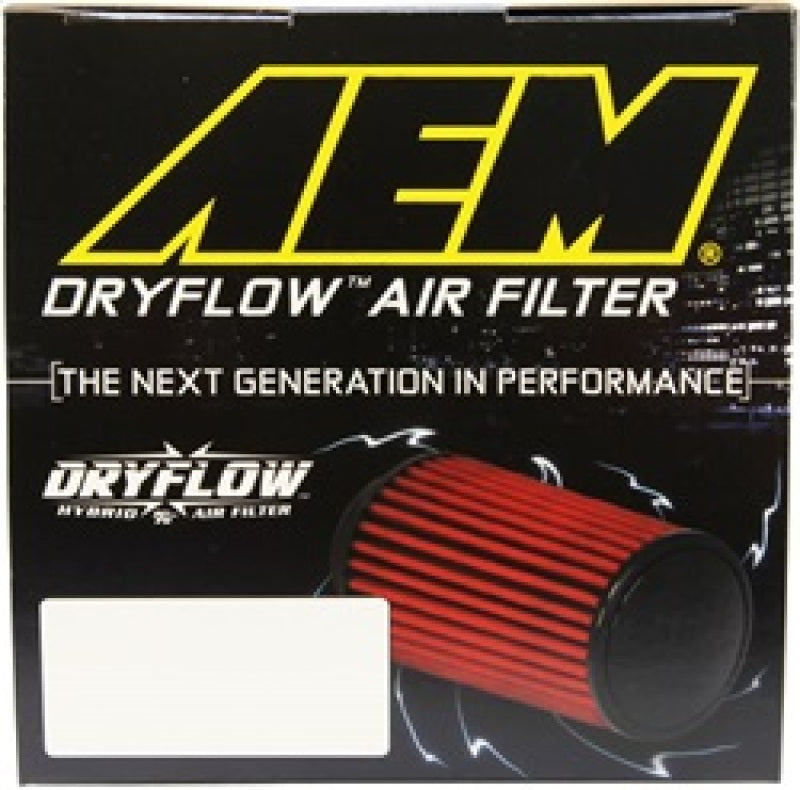 AEM 5 inch x 5 inch DryFlow Air Filter - 21-2073DK