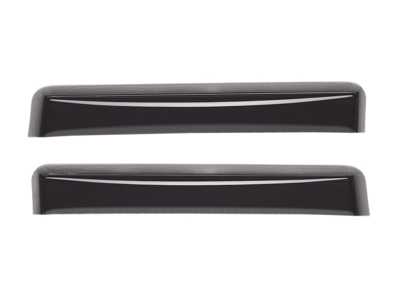 WeatherTech 11+ Kia Optima Rear Side Window Deflectors - Dark - 81563