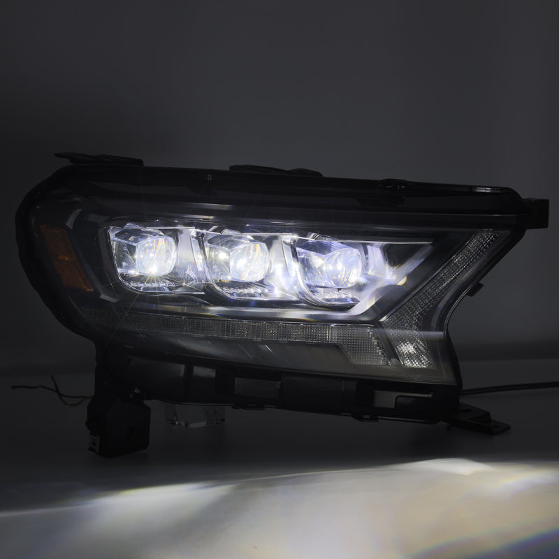 AlphaRex 19-21 Ford Ranger NOVA LED Proj Headlight Plnk Style - 880123