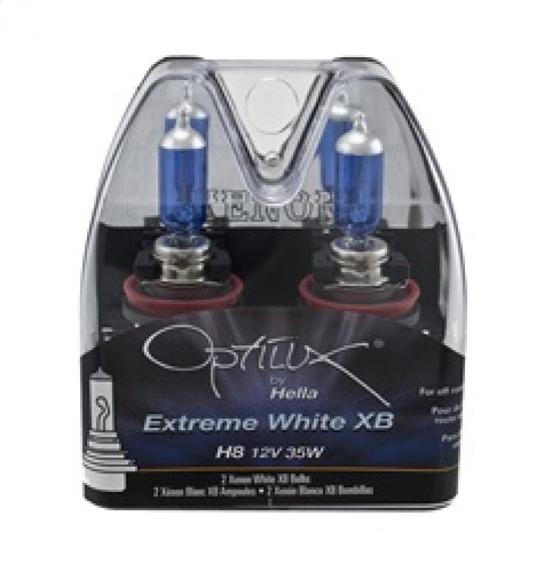 Hella Optilux H8 12V/35W XB Xenon White Bulb (pair) - H71071372