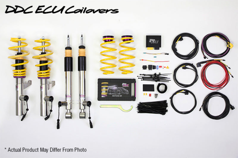 KW Coilover Kit DDC ECU 05+ A3 (8P) FWD w/o KWSHP65 - 39010003