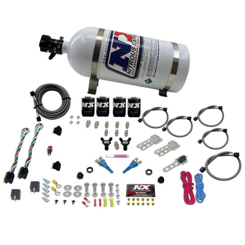 Nitrous Express Sport Compact EFI Dual Stage Nitrous Kit (35-75 - 20927-10