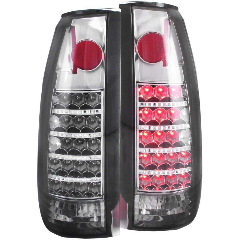 ANZO 1999-2000 Cadillac Escalade LED Taillights Smoke - 311158