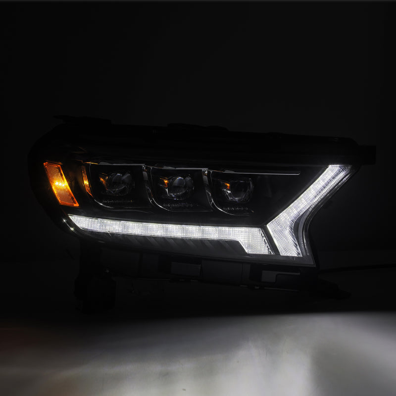 AlphaRex 19-21 Ford Ranger NOVA LED Proj Headlight Plnk Style - 880123