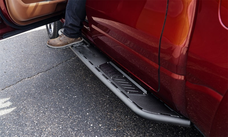 N-FAB 15-21 Ford F-150 Roan Running Boards - Textured Black - NBF15CC-TX