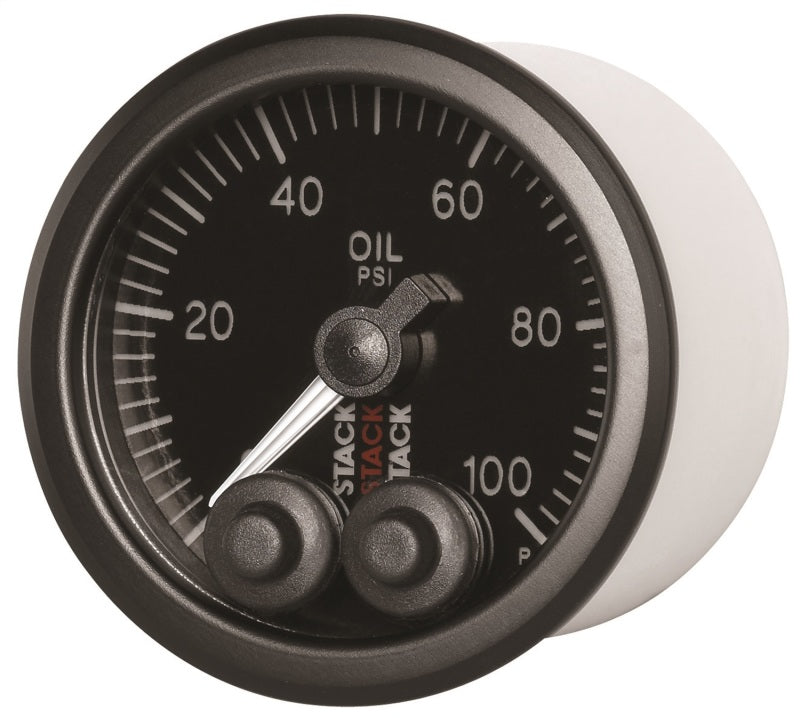 Autometer Stack Instruments Pro Control 52mm 0-100 PSI Oil Pressure - ST3502