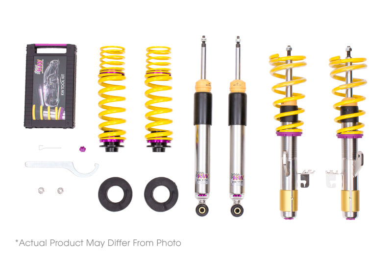 KW Coilover Kit V3 Audi Golf VI R w/o DCC KWSHP65 - 35210092