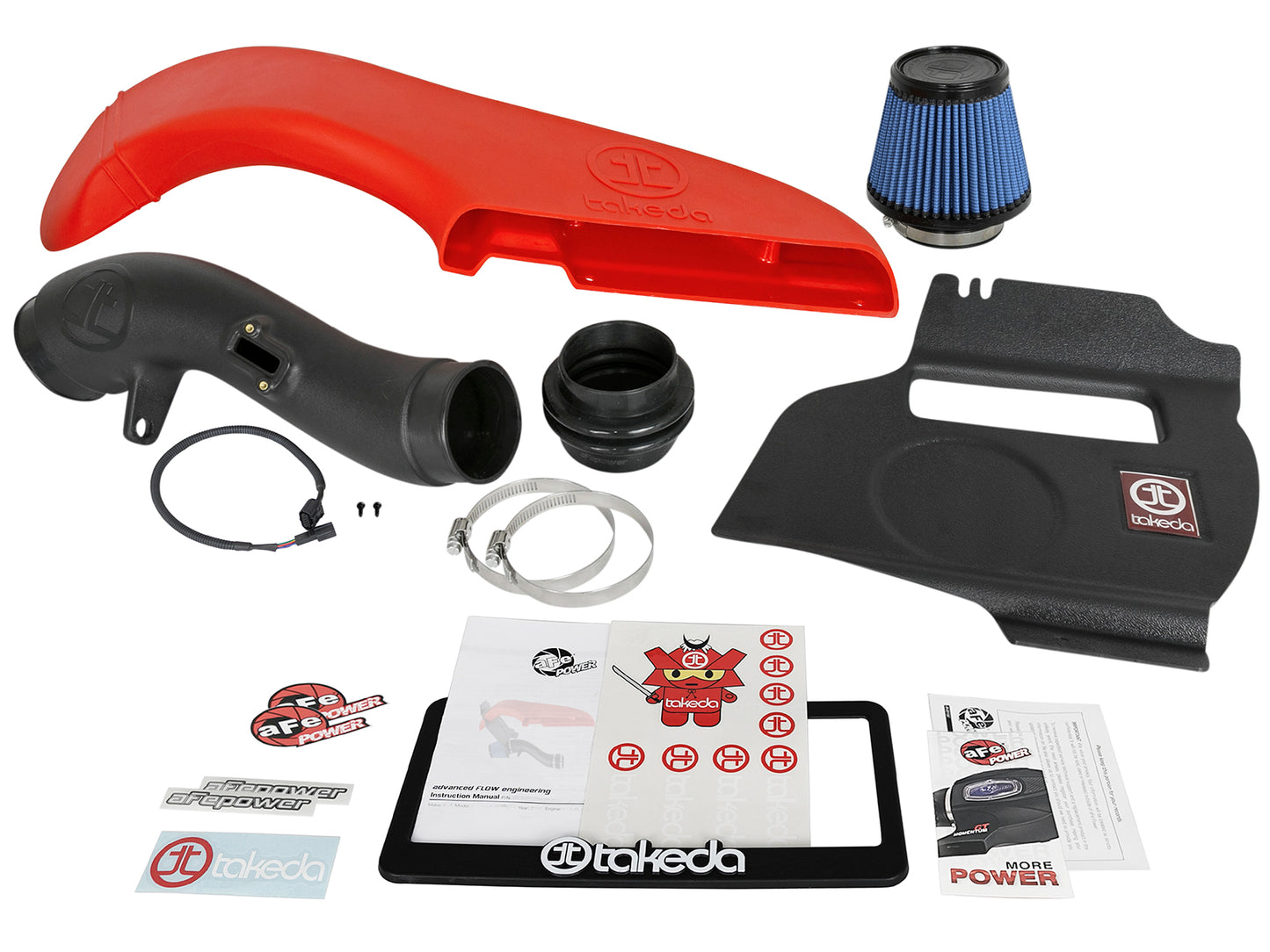 aFe Takeda Stage-2 PRO 5R Cold Air Intake System 15-18 - TA-4305B-1R