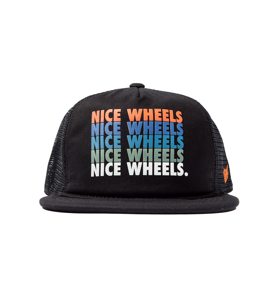 Trucker hat - throtl NICE WHEELS