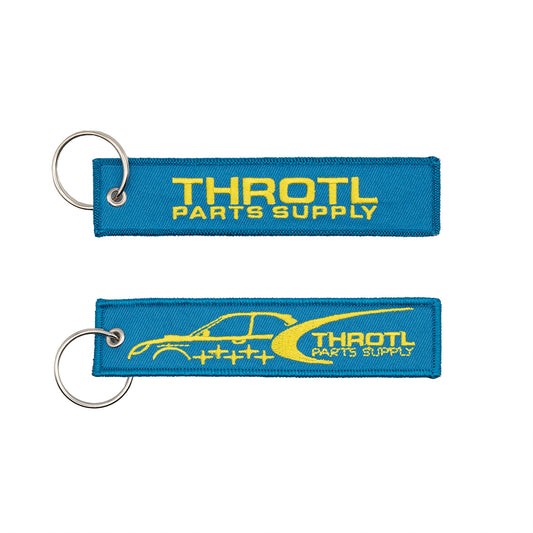 throtl STI Jet Tag Keychain