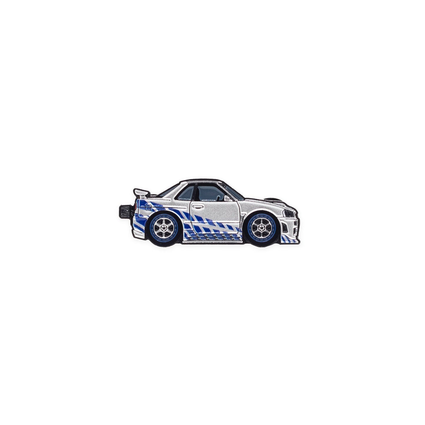 throtl x Leen Customs NISSAN SKYLINE R34 Collectible Pin