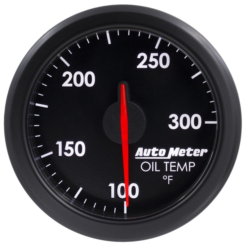 Autometer Airdrive 2-1/6in Oil Temp Gauge 100-300 Degrees F - - 9140-T