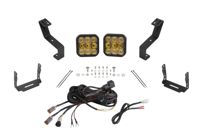 Diode Dynamics SS5 Bumper LED Pod Light Kit for 2019-Present - DD7616