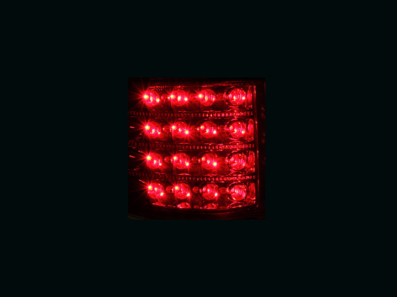 ANZO 2004-2008 Ford F-150 LED Taillights Red/Clear - 311022