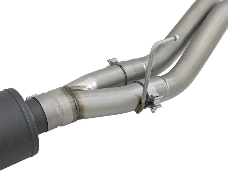 aFe MACHForce-XP 3in to 3-1/2in 304 SS Cat-Back Exhaust w/Polished - 49-33094-P