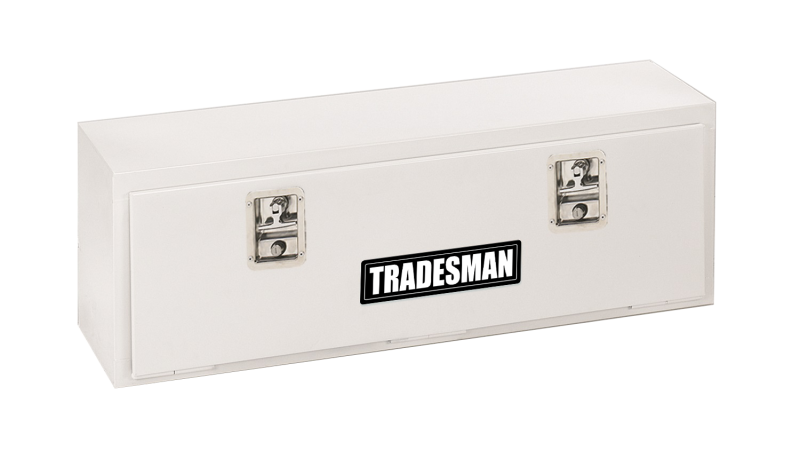 Tradesman Steel Top Mount Truck Tool Box (60in.) - White - 86160