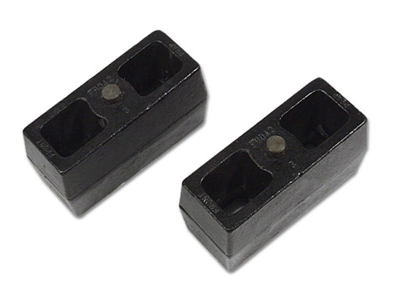 Tuff Country 3in Cast Iron Lift Blocks Pair - 79003