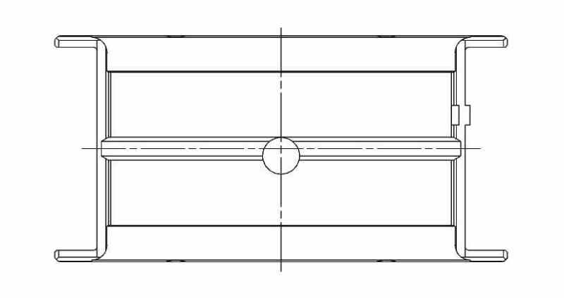 ACL Chevrolet V8 396/402/427/454 Race Series 11 Oversize Main Bearing - 5M829H-11