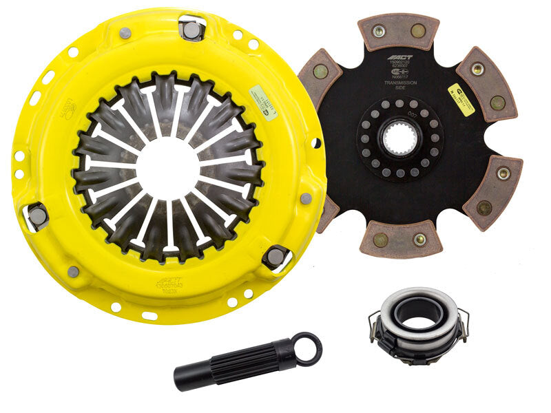 ACT 1991 Toyota Celica XT/Race Rigid 6 Pad Clutch Kit - TC4-XTR6