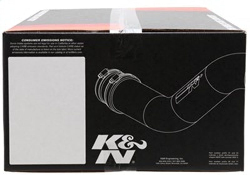 K&N 08-11 WRX/STi 2.5L H4 Red Typhoon Short Ram Intake - 69-8005TWR