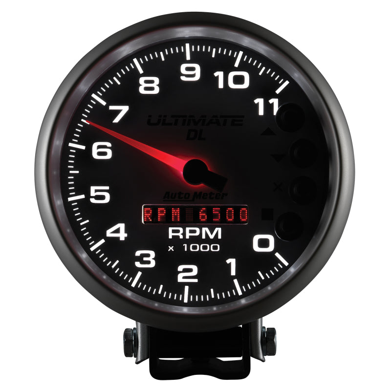 Autometer 5 inch Ultimate DL Playback Tachometer 11000 RPM - - 6895