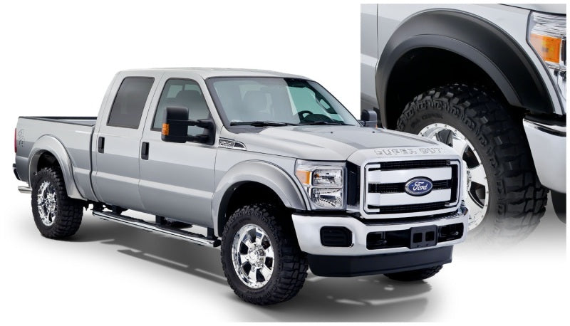 Bushwacker 11-16 Ford F-350 Super Duty Styleside Extend-A-Fender Style Flares - 20932-02