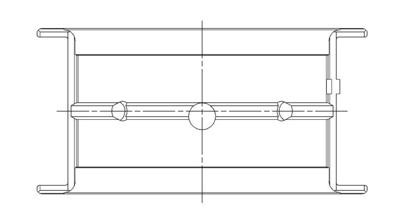 ACL Chevrolet V8 396/402/427/454 STD Size High Perf Main Bearing - 5M829HXN-STD