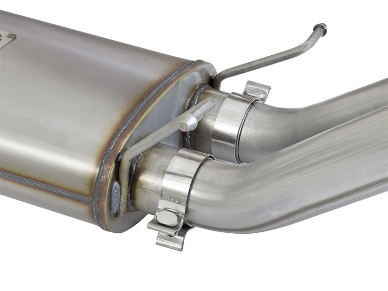 aFe MACH Force-Xp 3in CB SS Dual Exhaust w/Black Tips - 49-44071-B