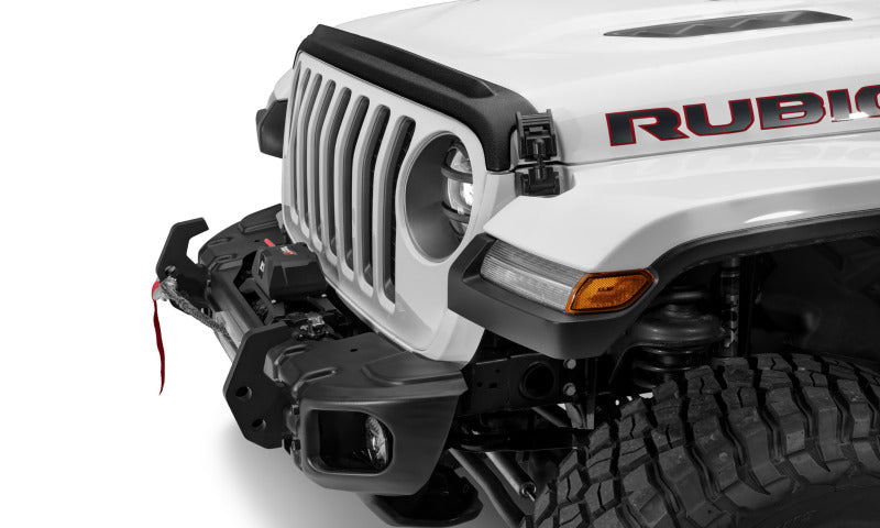 AVS 07-18 Jeep Wrangler (JK) Aeroskin II Textured Low Profile - 436060