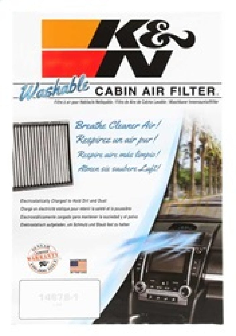 K&N 04-09 Honda S2000 2.2L L4 Cabin Air Filter - VF1018