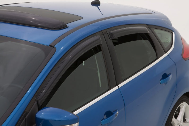 AVS 12-18 Ford Focus Ventvisor Outside Mount Window Deflectors 4pc - 94373