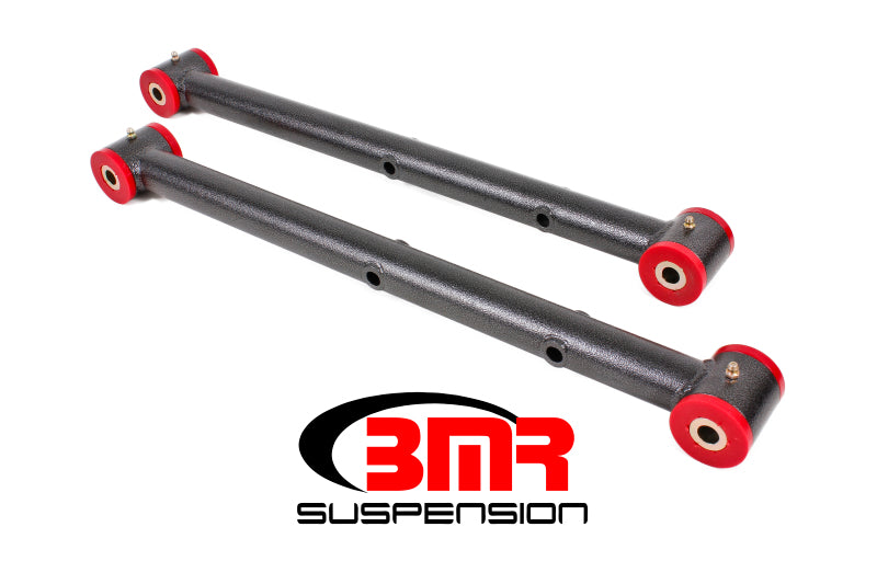 BMR 64-72 A-Body Non-Adj. Lower Control Arms (Polyurethane) - Black - TCA034H