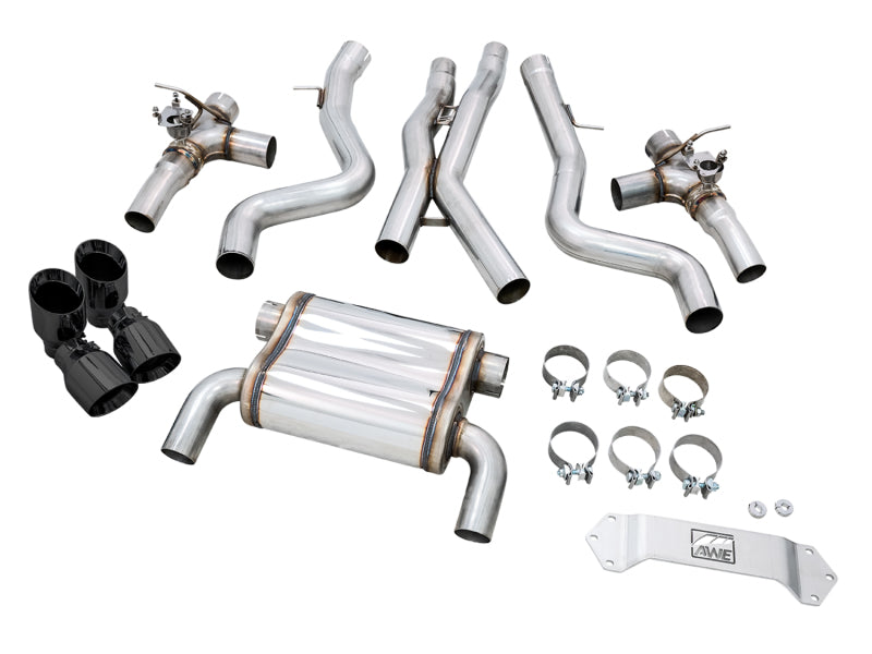 AWE Tuning BMW F8X M3/M4 SwitchPath Catback Exhaust - Diamond - 3025-43074