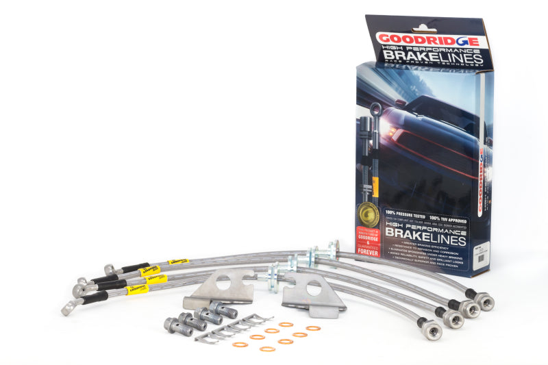 Goodridge 12-17 Chevrolet Caprice Police Package Only SS Brake Line - 23225