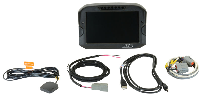 AEM CD-7 Non Logging GPS Enabled Race Dash Carbon Fiber - 30-5702