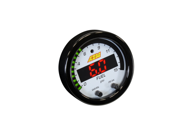 AEM X-Series Pressure 0-15psi Gauge Kit - 30-0309