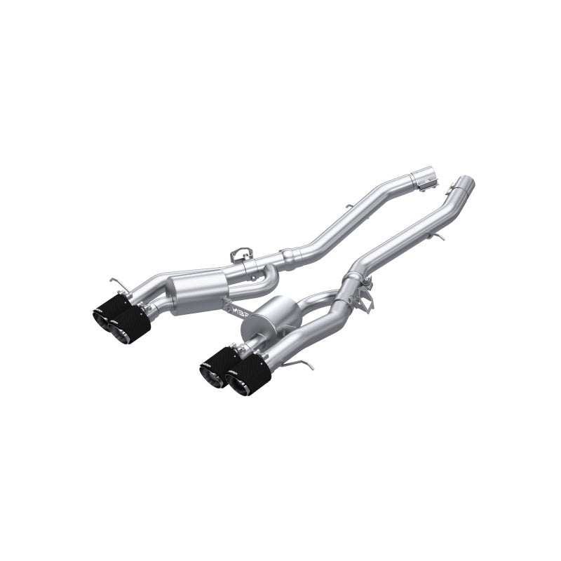 MBRP 2021+ BMW M3/M4 3in Axle Back Dual Rear Exit - S45033CF