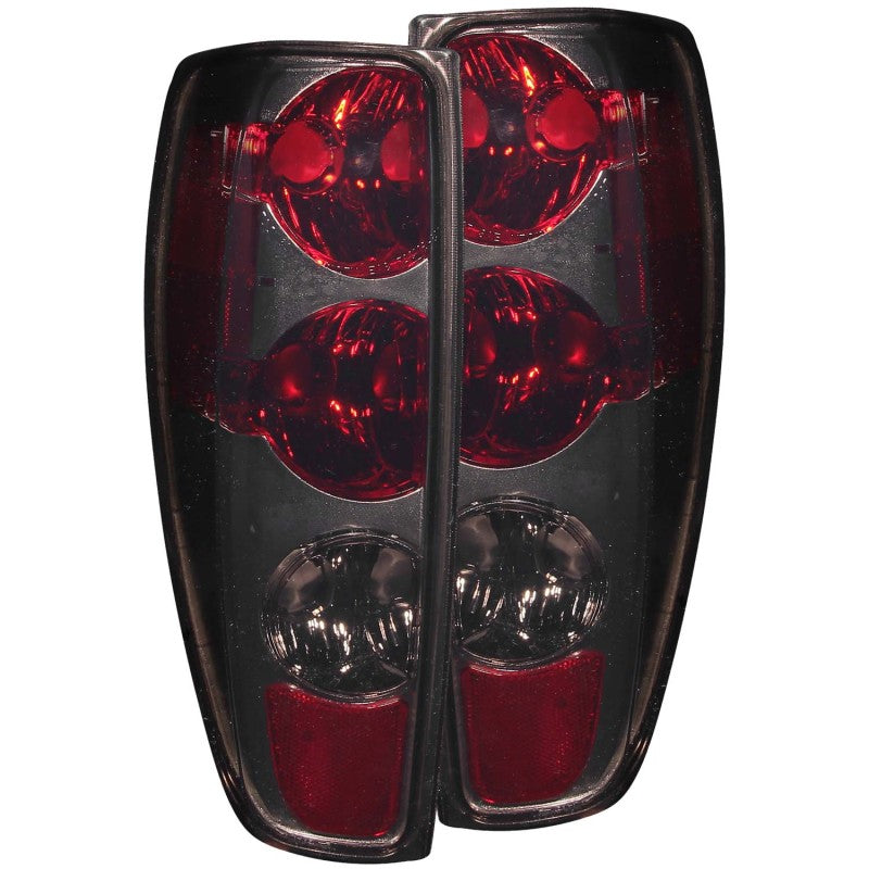 ANZO 2004-2012 Chevrolet Colorado Taillights Red/Smoke - 211152