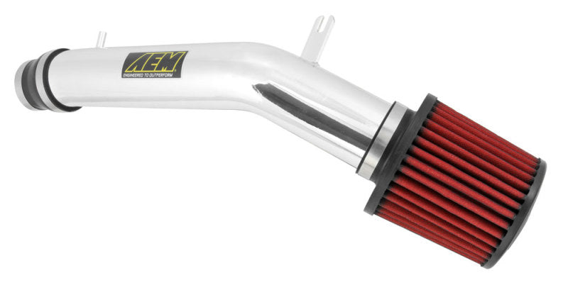 AEM 12 Hyundai Veloster 1.6L Polished Cold Air Intake - 21-715P