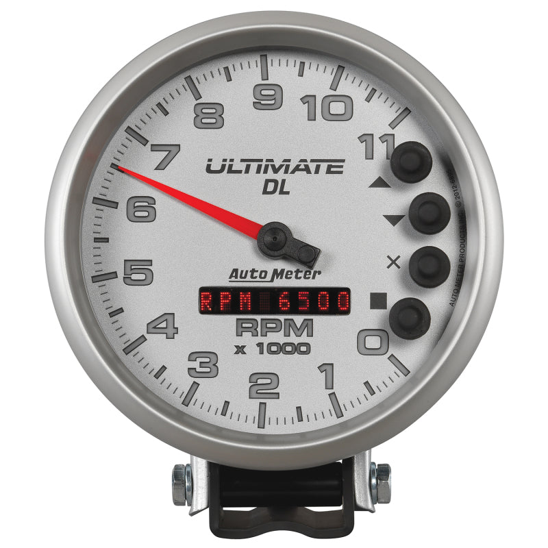 Autometer 5 inch Ultimate DL Playback Tachometer 11000 RPM - - 6895