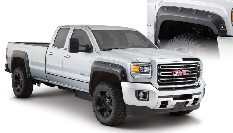 Bushwacker 15-18 GMC Sierra 2500 HD Boss Pocket Style Flares - 40968-02