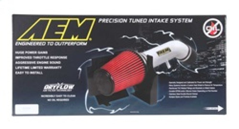 AEM 92-94 Nissan 240SX Red Short Ram Intake - 22-440R