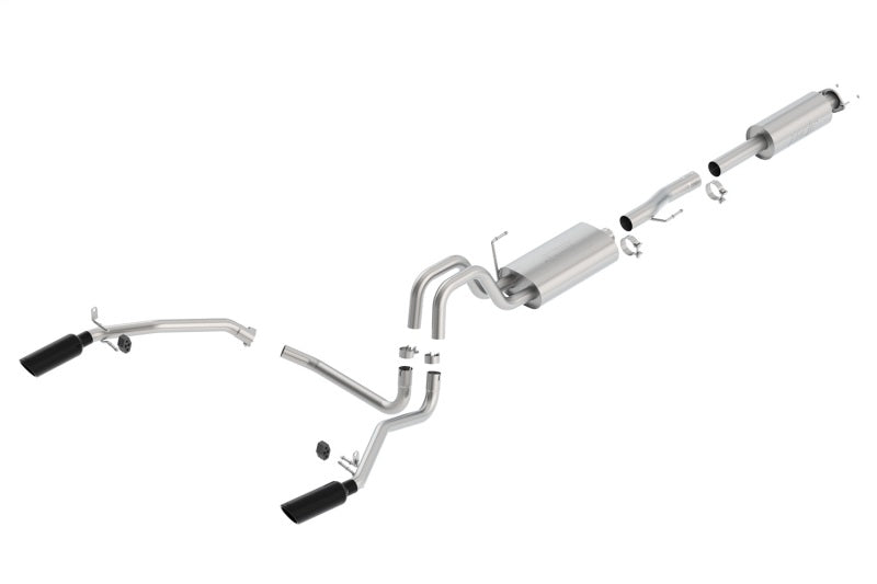 Borla 11-14 Ford F-150 5.0L Stainless Steel S-Type Catback Exhaust - 140416BC