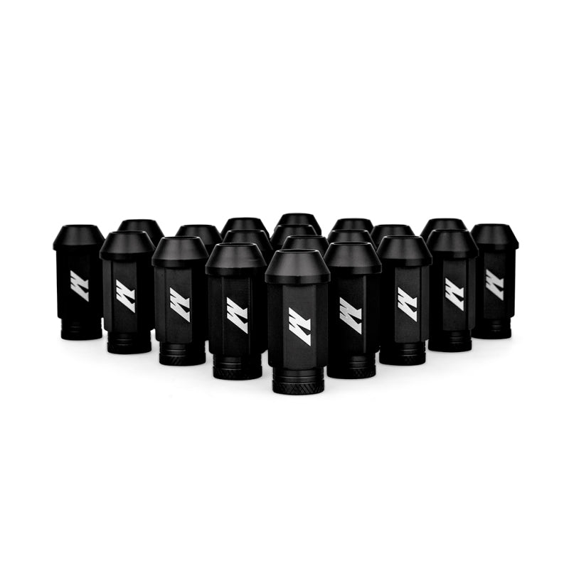 Mishimoto Aluminum Locking Lug Nuts 1/2 X 20 23pc Set - MMLG-1220-23LBK