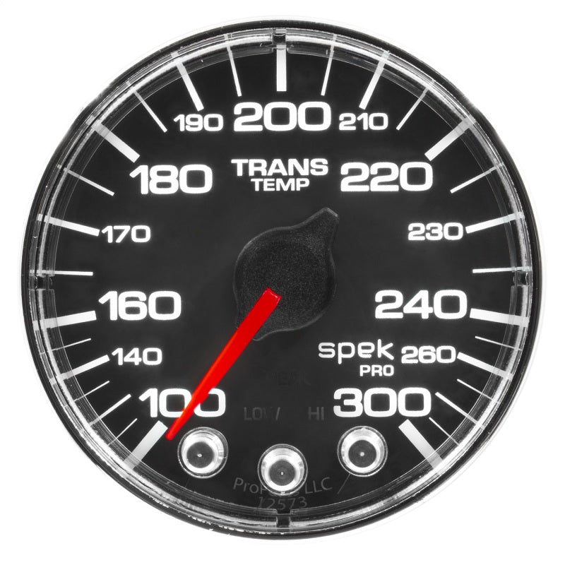 Autometer Spek-Pro Gauge Water Temp 2 1/16in 300f Stepper Motor - P346318